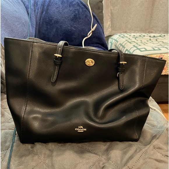 Coach Handbags - COACH Black Tote Bag
